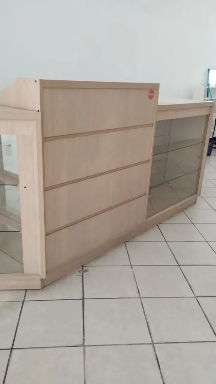 Balcão de Vidro L para Loja - Foto 6