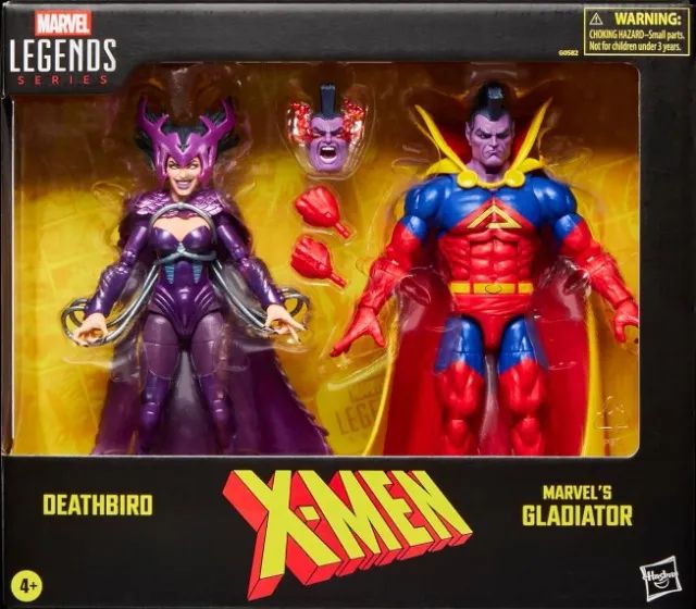 Deathbird E Gladiator Gladiador Marvel Legends - Lacrado