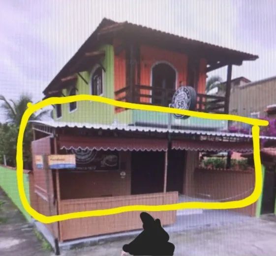 Estrutura metálica para cobertura de frente de loja