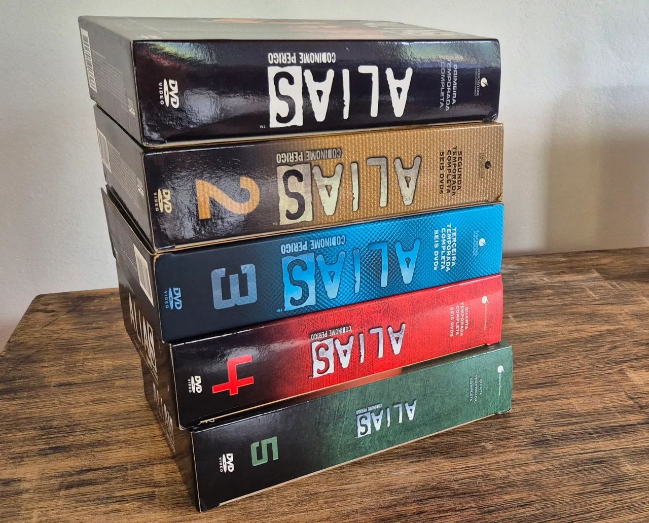 Alias - 1ª a 5ª Temporada Completa - DVD ORIGINAL