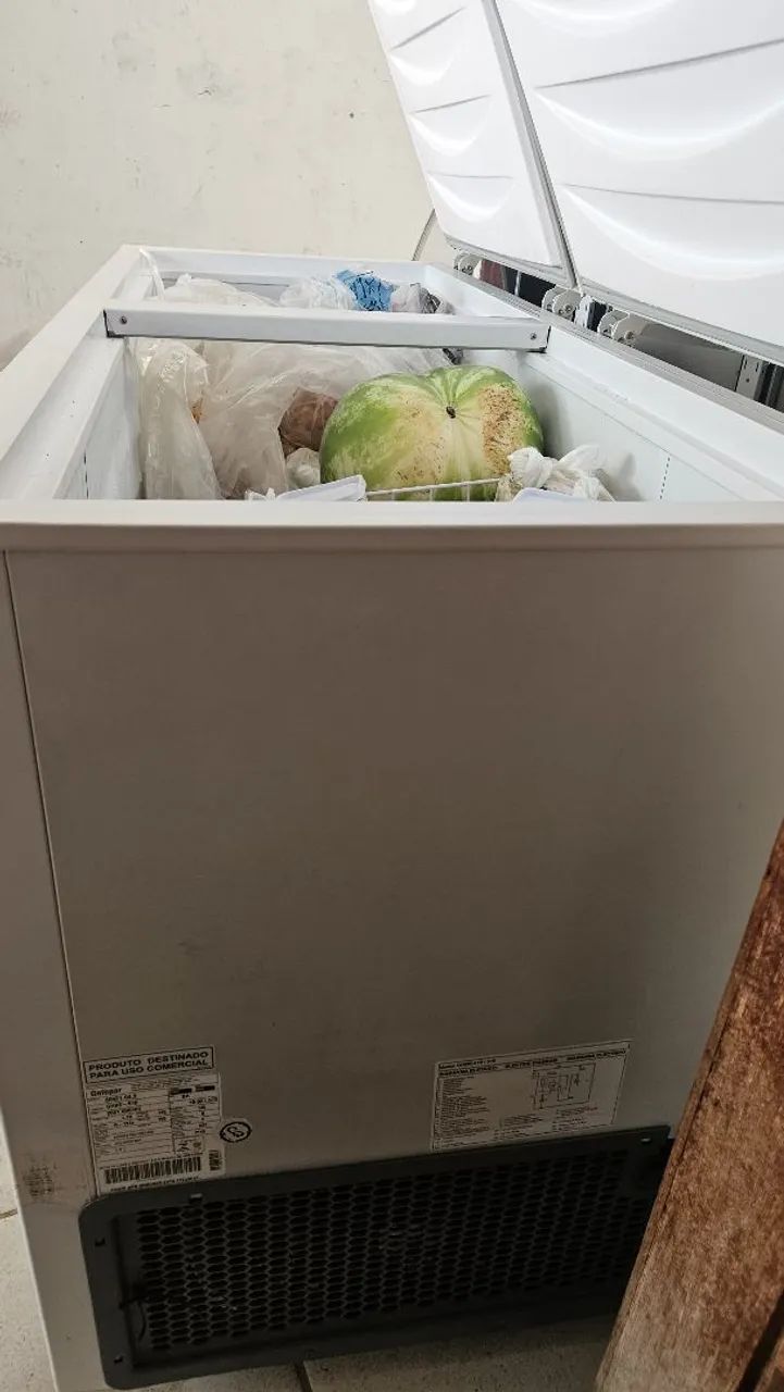 FREEZER DE 2 TAMPAS SEMINOVO - Foto 4