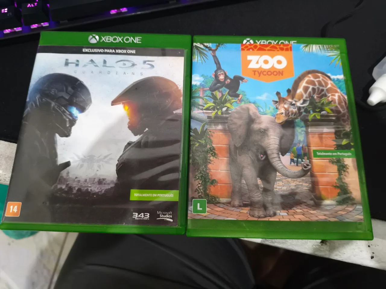 Jogos Xbox One: Halo 5 e Zoo Tycoon