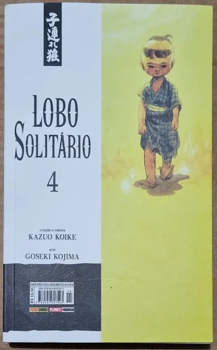 Mangás Lobo Solitário - Panini Comics - Foto 5