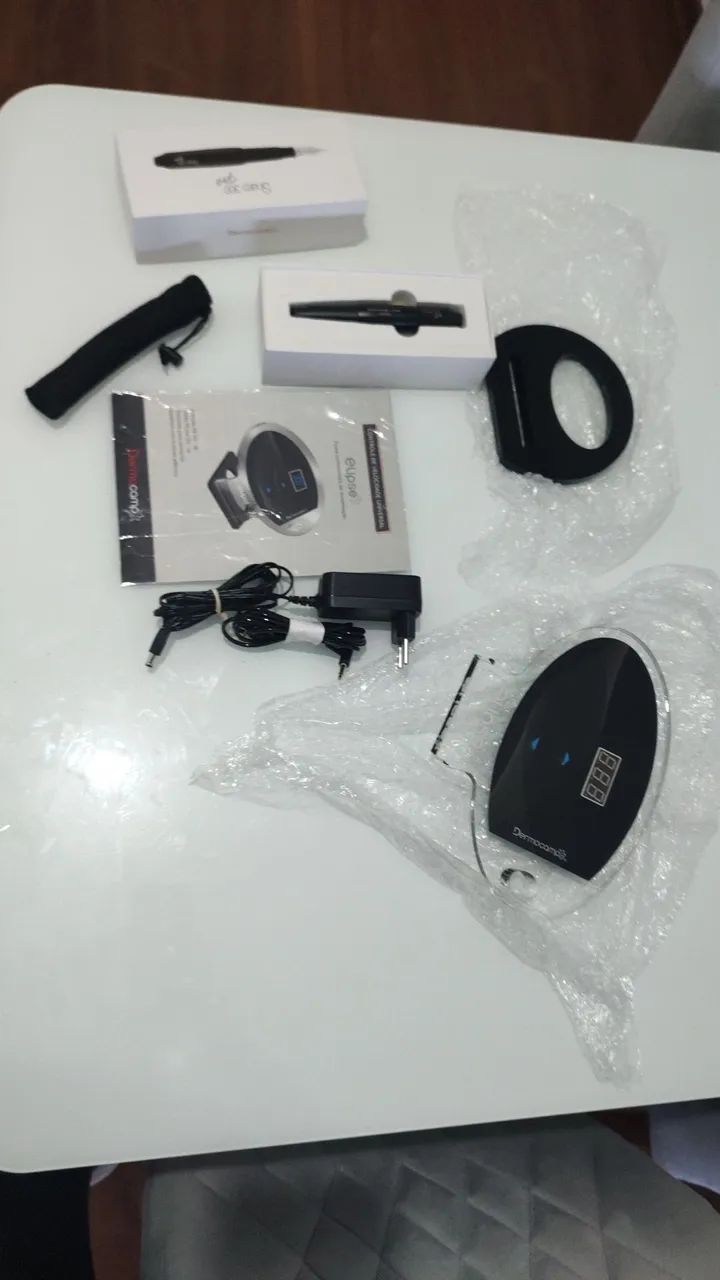 Dermógrafo Dermo Camp COMBO ELIPSE PRETO + DERMÓGRAFO SHARP PRÓ 300 BLACK/ Cristal - Foto 5