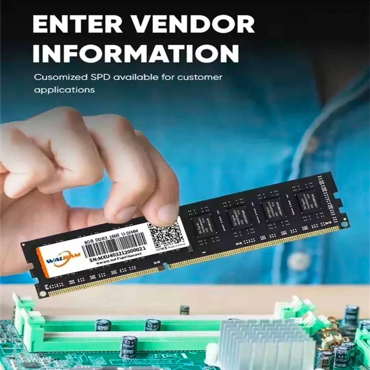 DDR3 RAM Memory 8GB 1600MHz64739260955010122