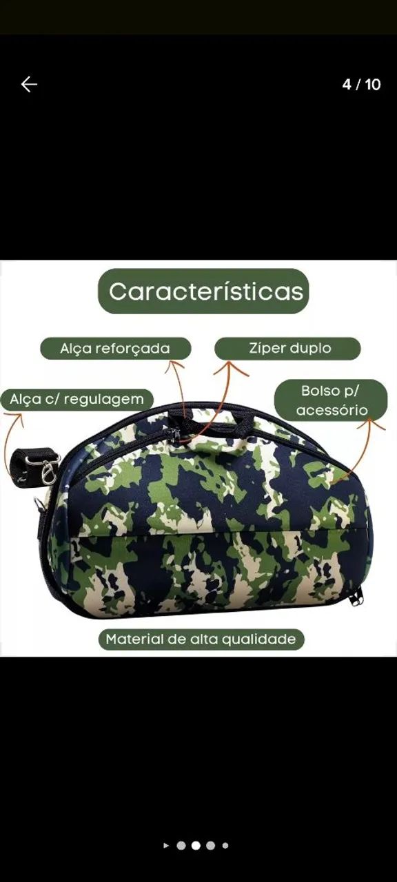 Bag pra bombox 1,2 e 3, nova! - Camuflada