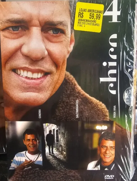 Box DVD Chico Buarque - Vol. 1, 2, 3 e 4