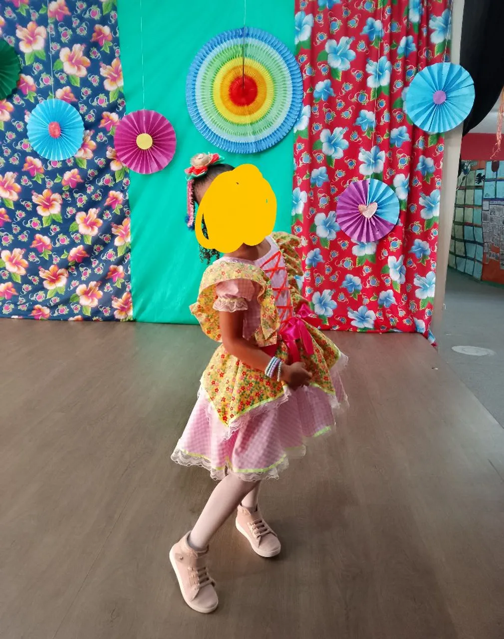 Vestido Festa Junina Infantil