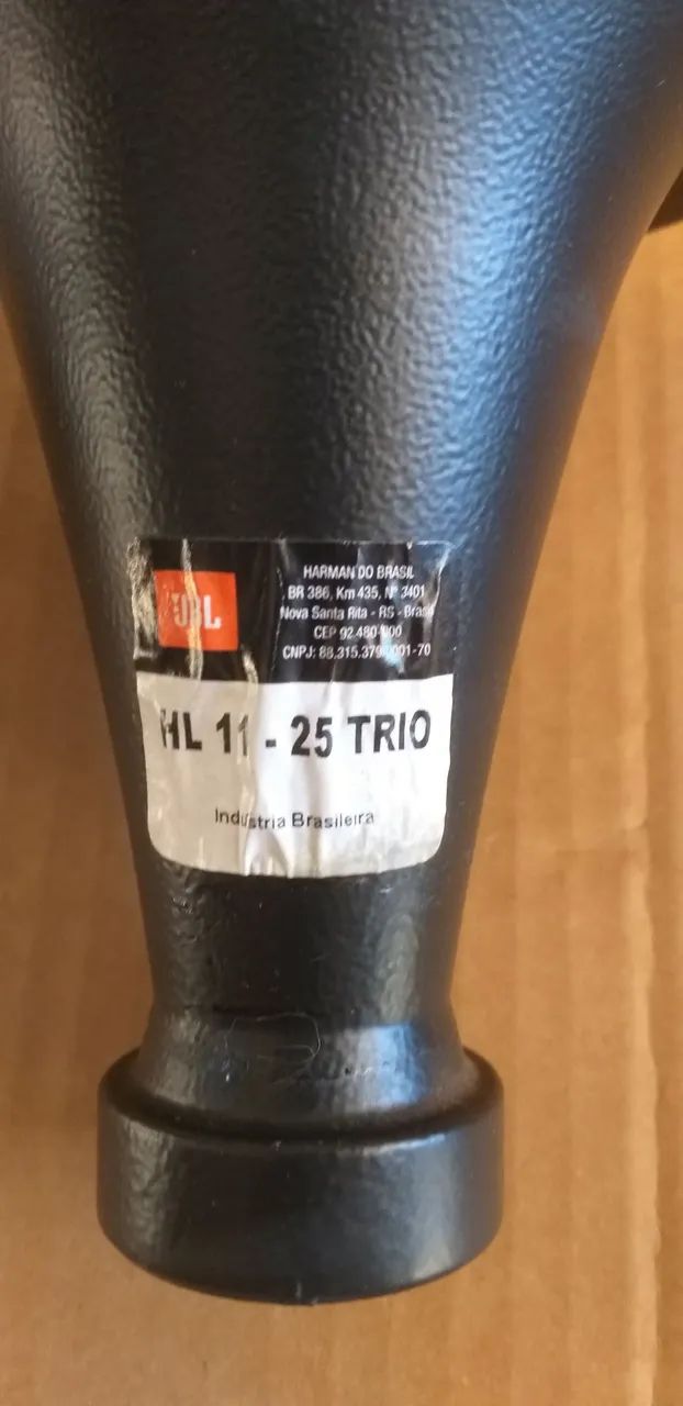 DRIVER JBL D-250 TRIO (400 WATTS, preço do par+par de cornetas de aluninio JBL) - Foto 4