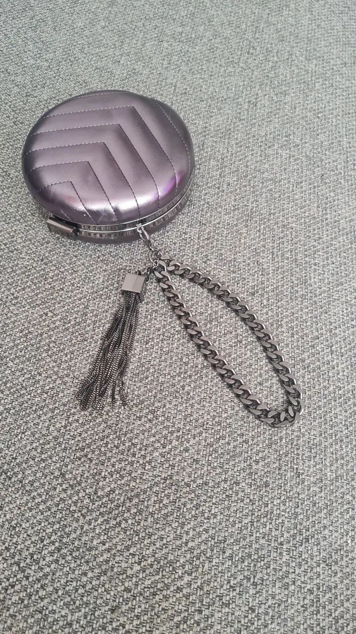 Bolsa de mão onix com corrente