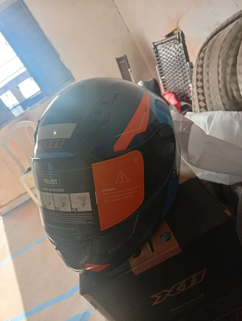 Capacete novo número 58 - Foto 3