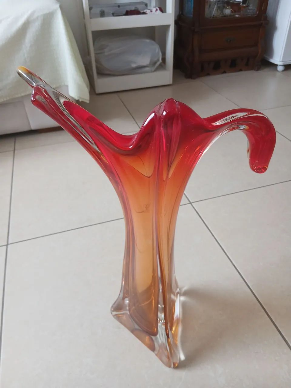 Vaso murano vermelho  - Foto 3