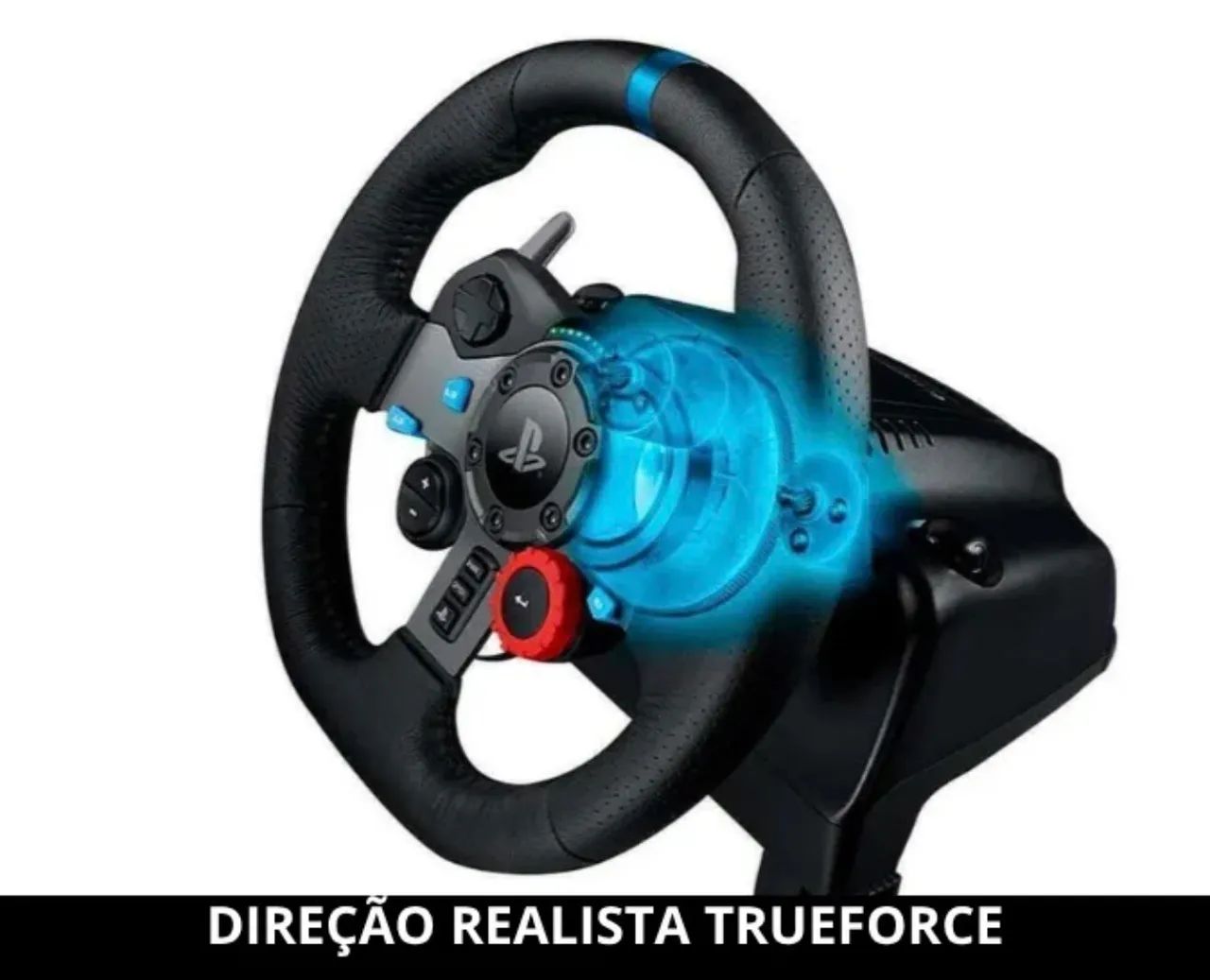 Volante Logitech G29 Drivingforce Para Ps3/ps4/ps5 C/suporte - Foto 4