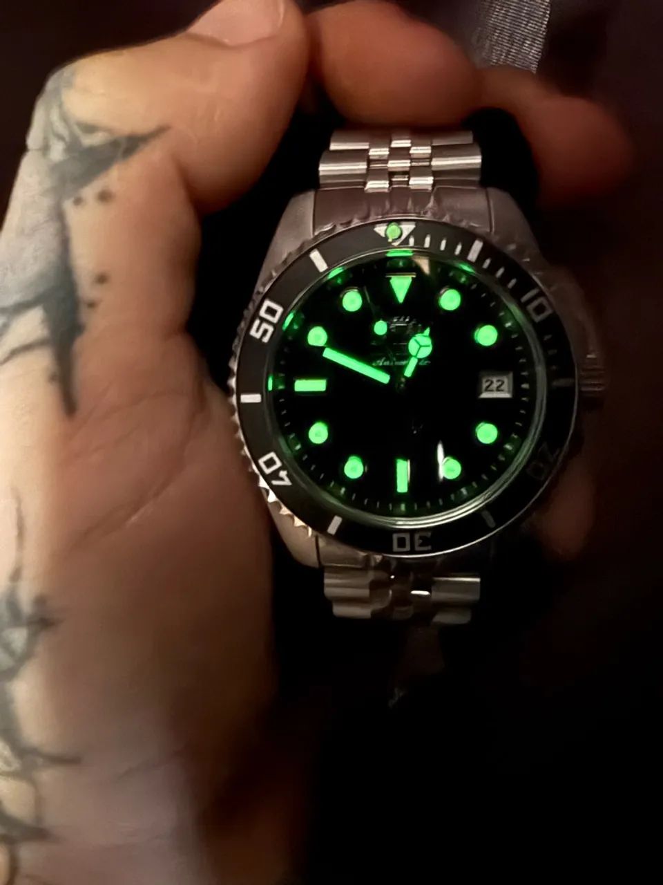 Relógio Orient Submariner 39mm - Foto 4