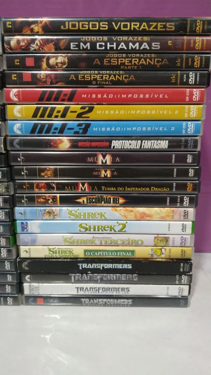 Dvds Quadrilogias originais  - Foto 2