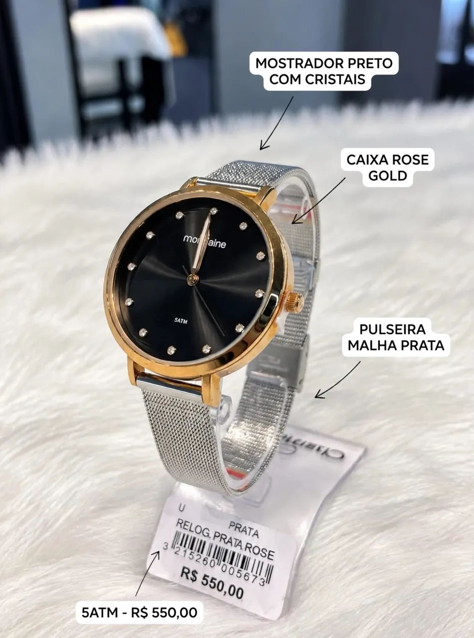 Relógio a pronta entrega 