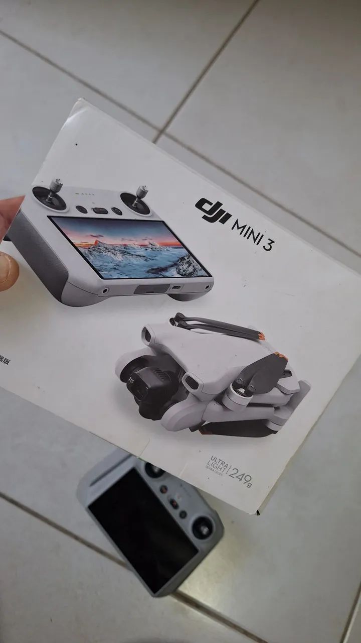 Drone dji Mini 3 RC ( com tela ). - Foto 3