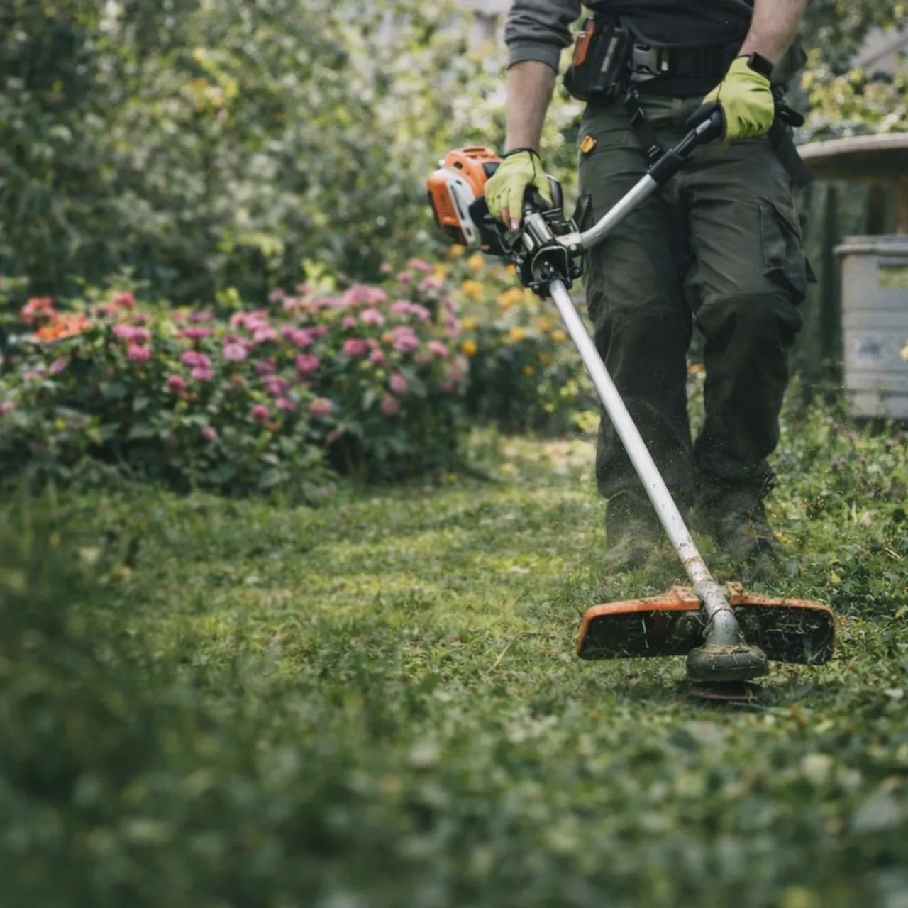 Corte de Grama e Manutenção de Jardim