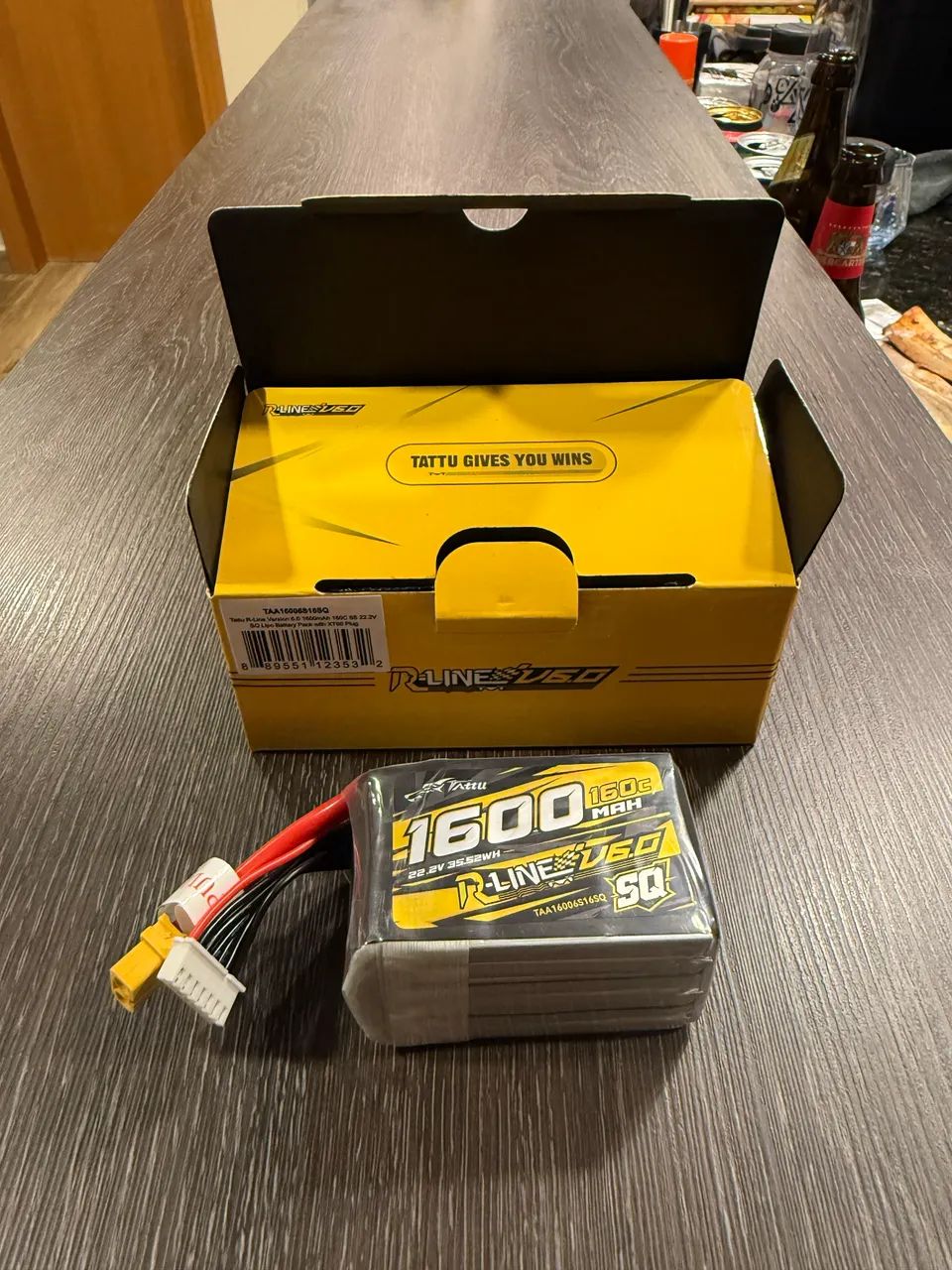 Bateria lipo Tattu 6S 1600mah 160c  - Foto 2