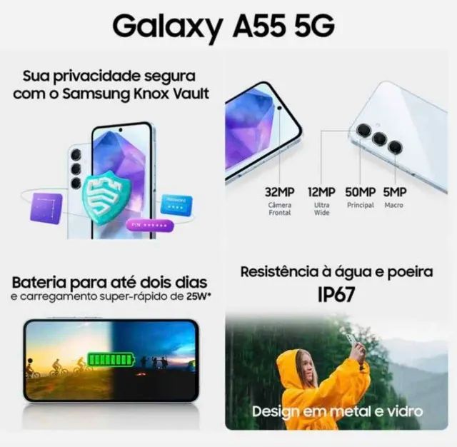 SAMSUNG A55  - Foto 5
