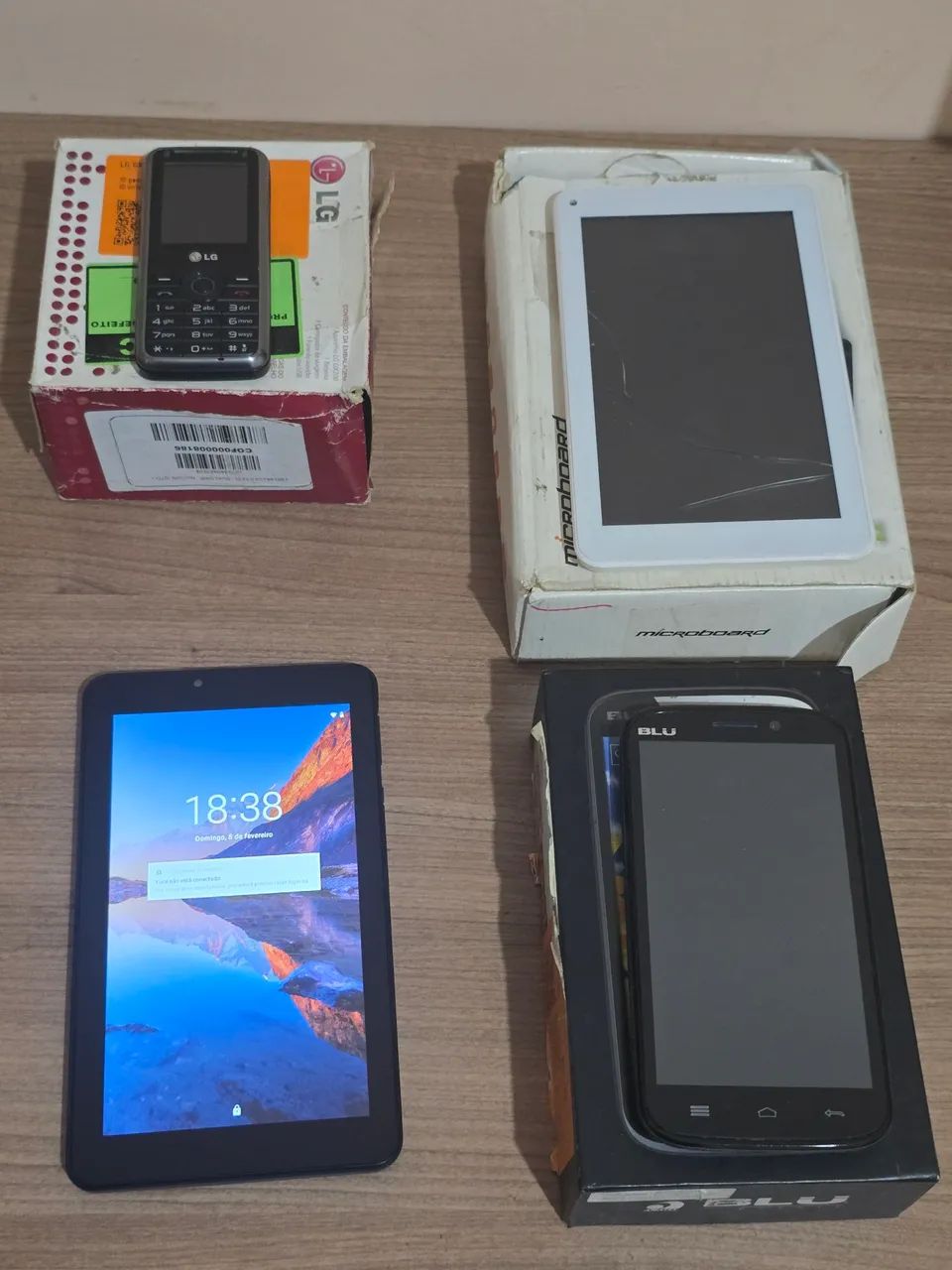 Lote 01 - Celulares e Tablets Leilão  - Foto 4