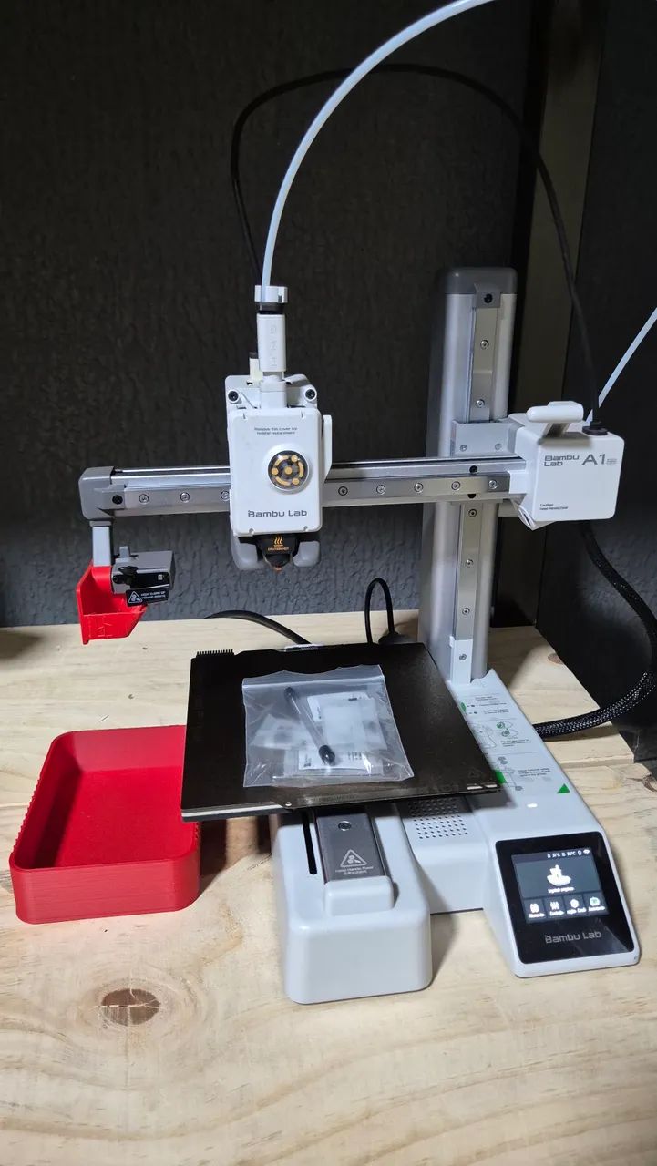 Impressora 3d bambu lab a1 mine sem AMS - Foto 4