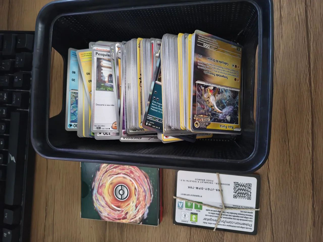 Bulk 300 cards pokémon pra deck