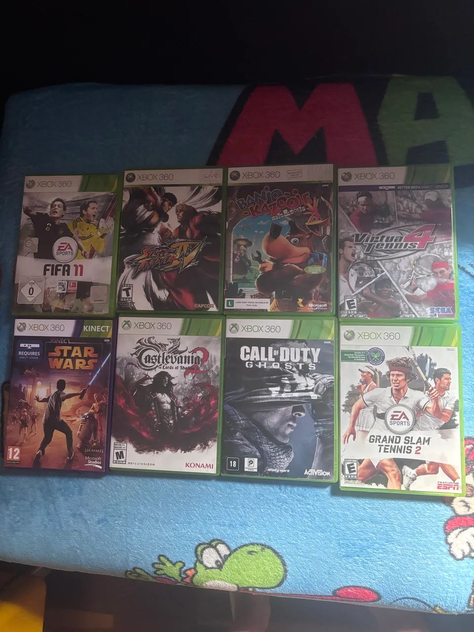 Lote de jogos Xbox 360