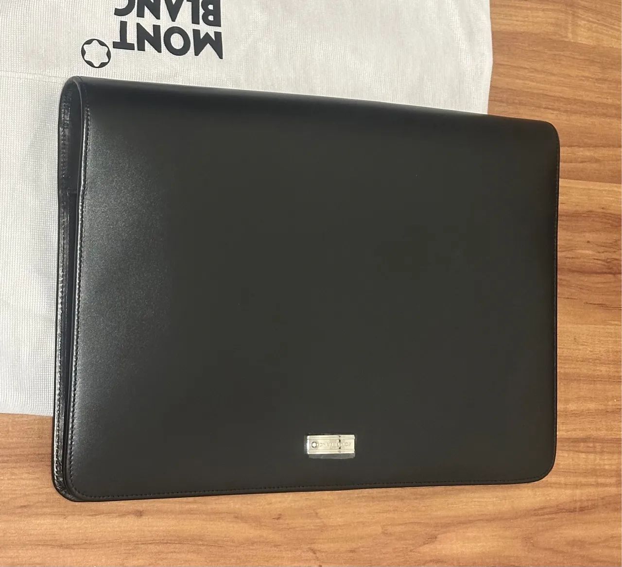 Pasta Montblanc original nova envelope em couro - Bolsas, malas e