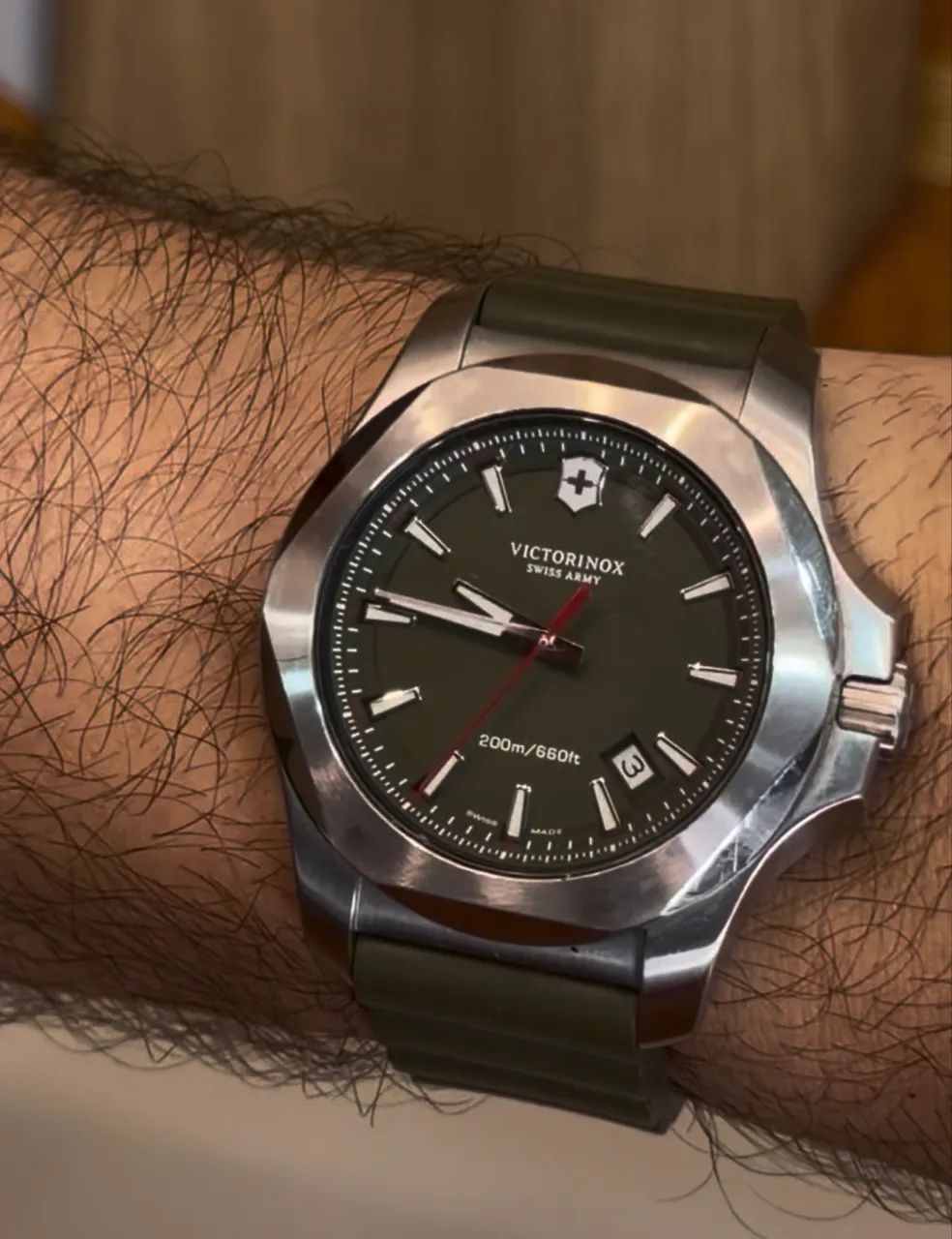 Victorinox inox 43mm verde - Foto 2