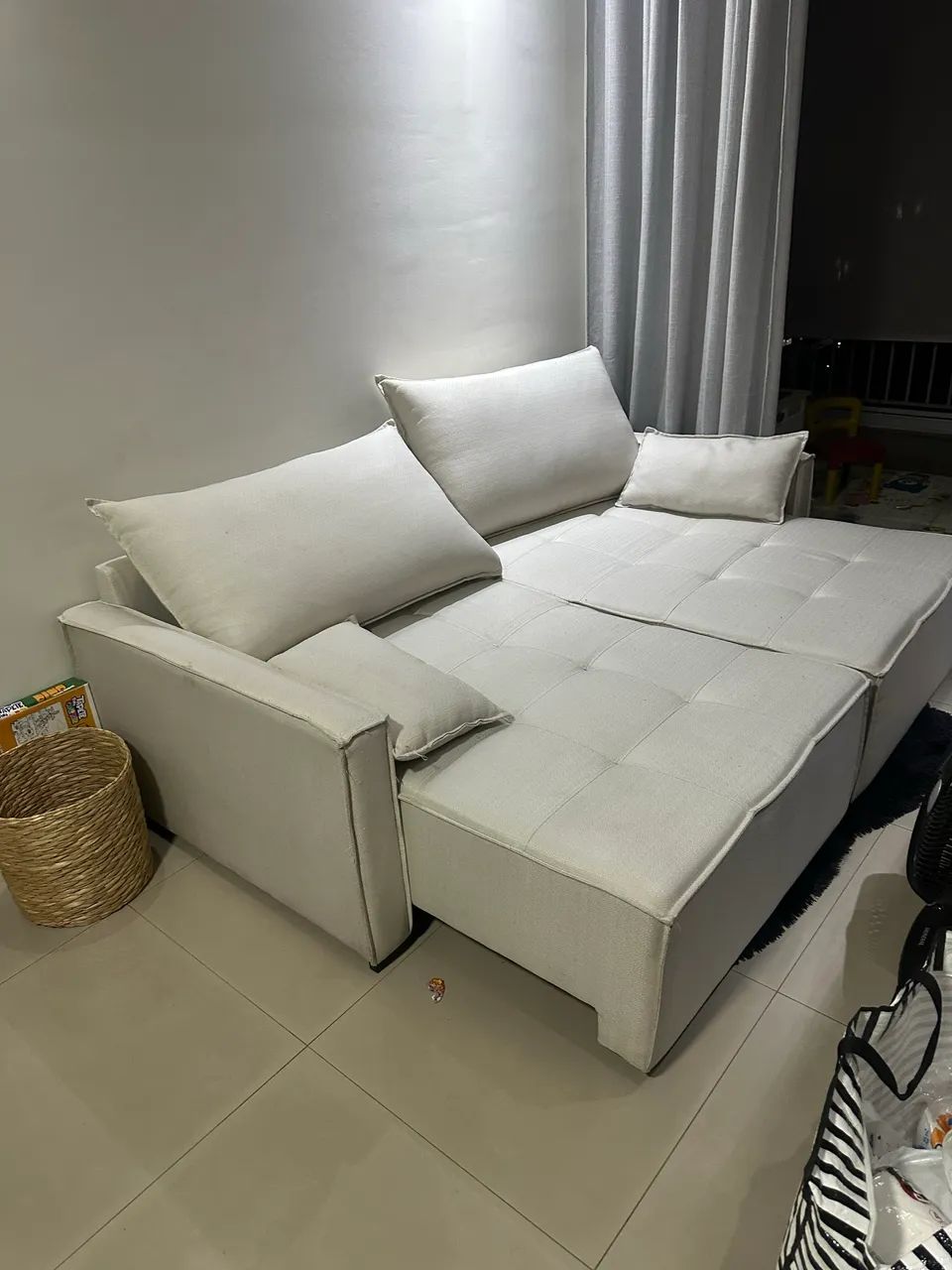 Sofa cama 3 lugares