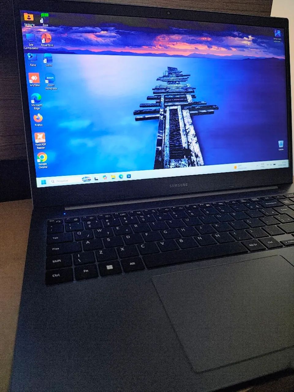 Vendo Notebook Samsung 550XDA - cinza - zerado - Foto 5
