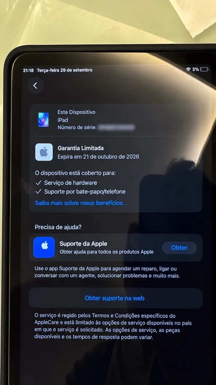 iPad 11 A16 128GB Wi-Fi Azul + Garantia Apple - Foto 2