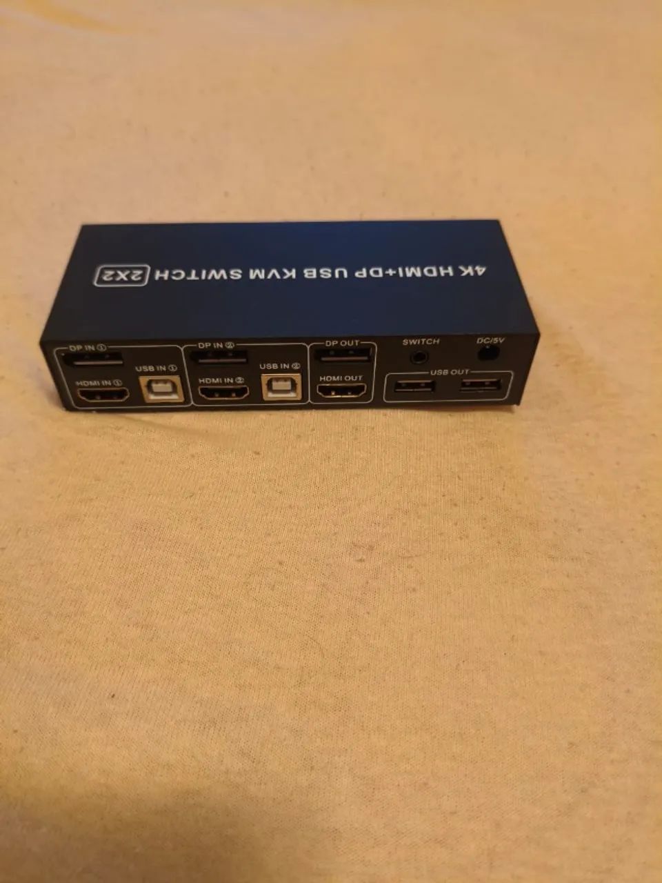 KVM 2x2 switch HDMI e DISPLAY PORT 4K - Foto 2