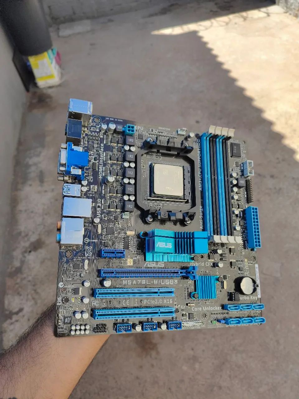 Placa mãe am3+ m5a78l-m  - Foto 2