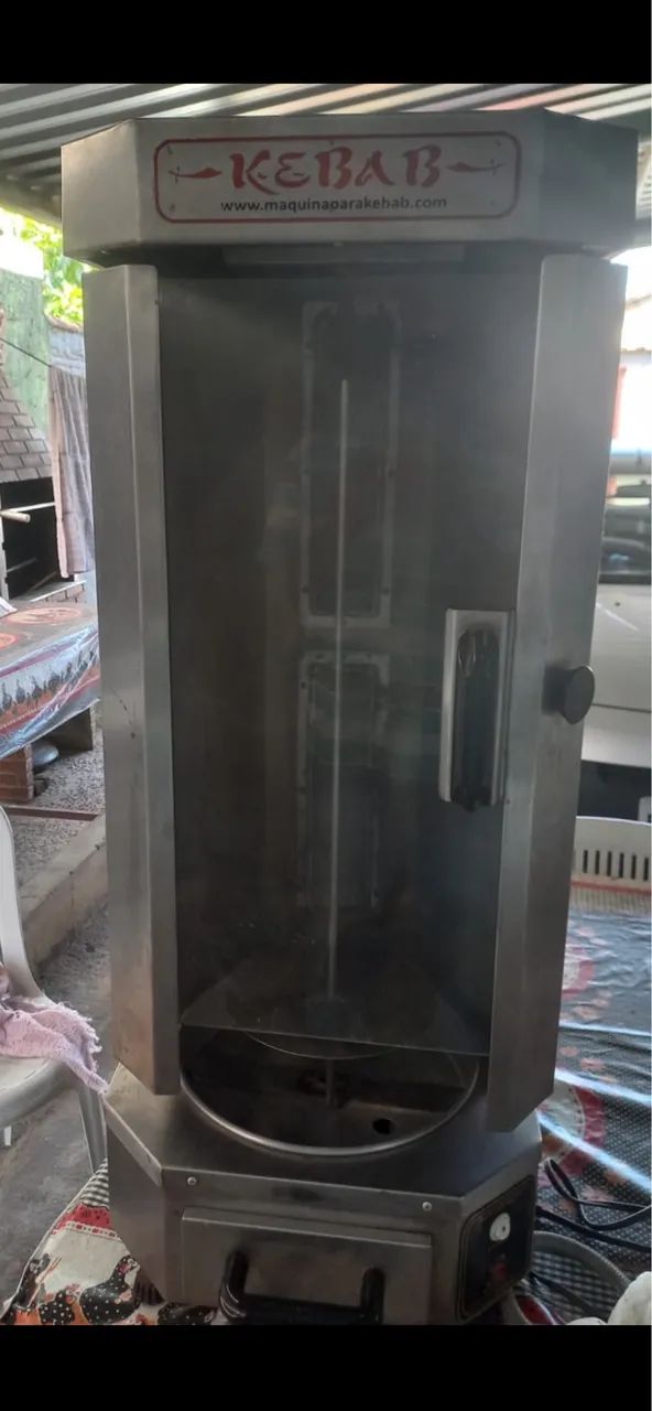 máquina de kebab / churrasco grego 
