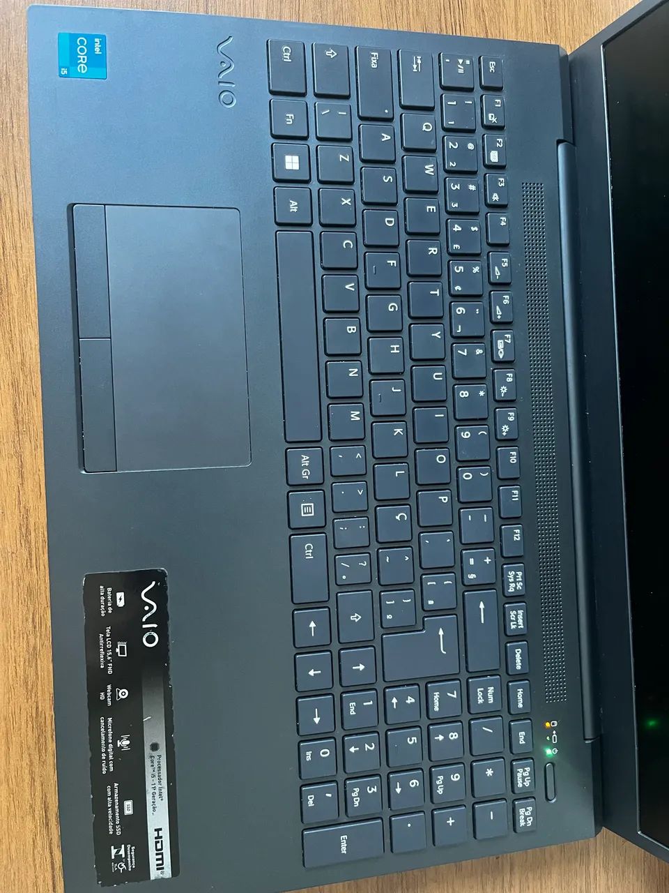 Notebook VAIO - i5 11ª Geração | 8GB RAM | SSD 480Gb - Notebooks