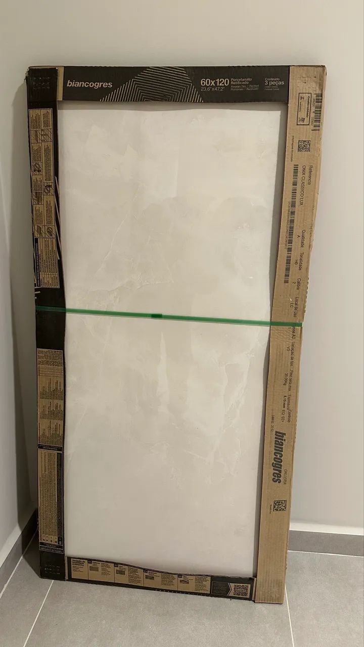 Porcelanato Biancogres Onix Classico Lux 60x120 Retificado - Foto 2