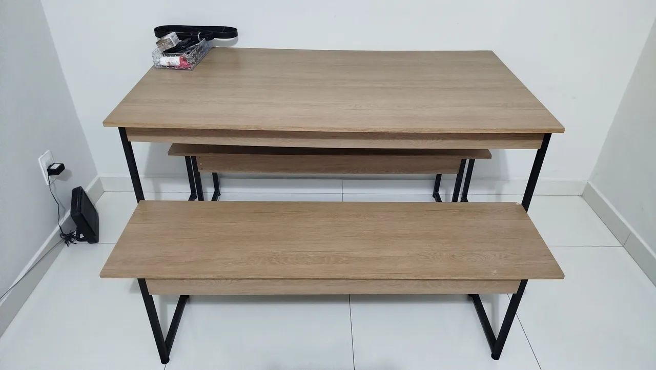 Mesa estilo industrial  - Foto 2