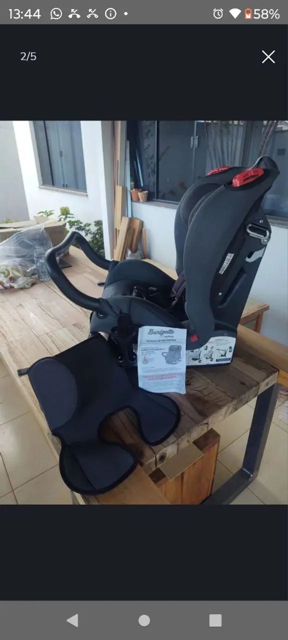 Cadeirinha Matrix Evolution Burigotto Reclinável  - Foto 2