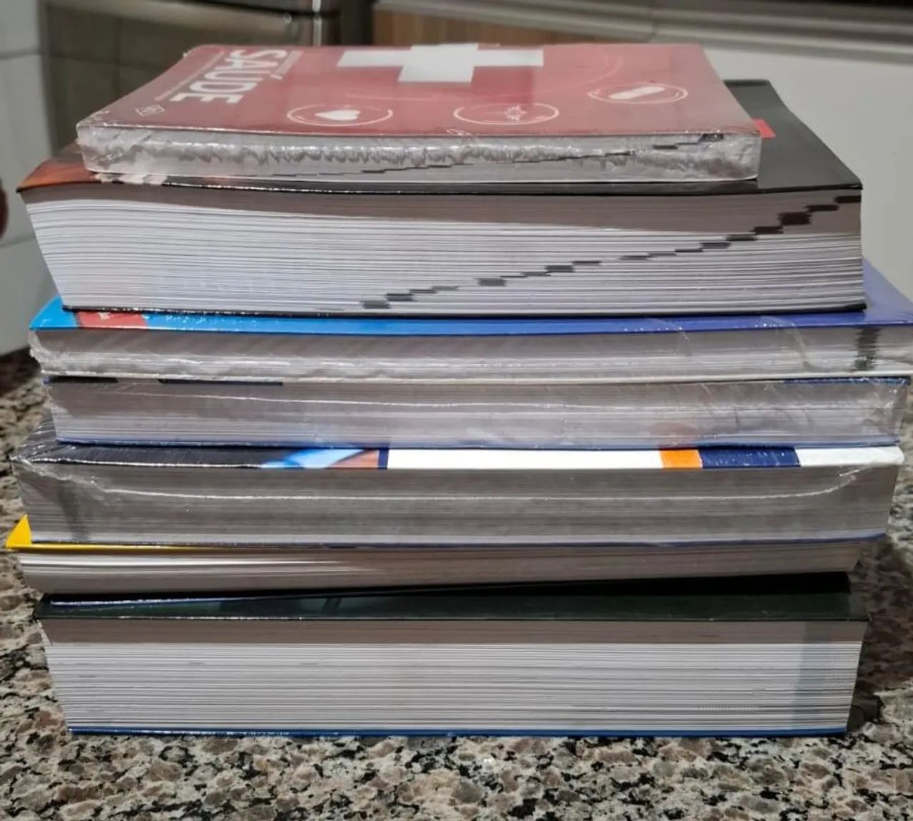 Kit com 7 livros de enfermagem