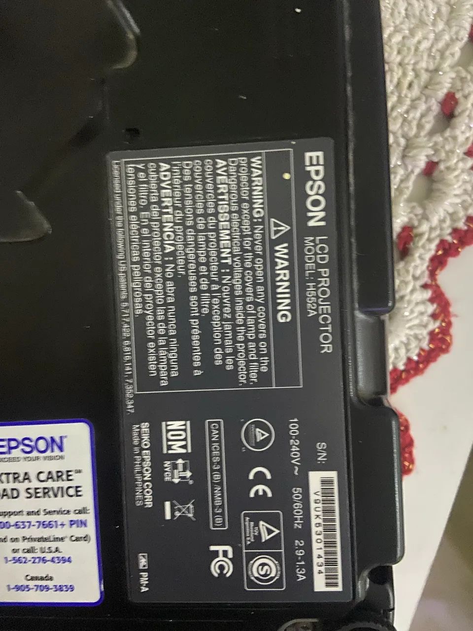 Projetor Epson PowerLite S18+ - Foto 3