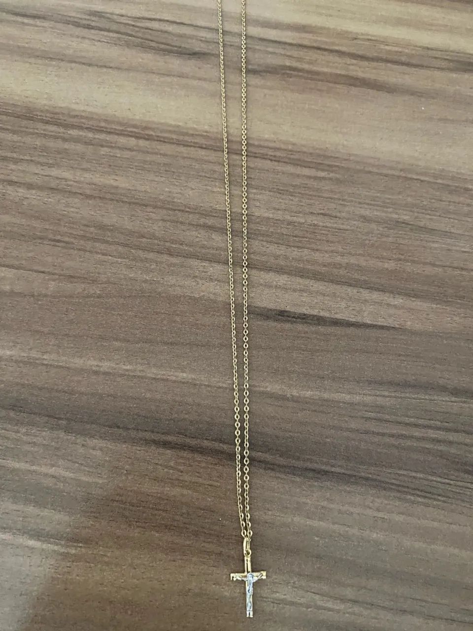 Corrente e pingente ouro 18k 