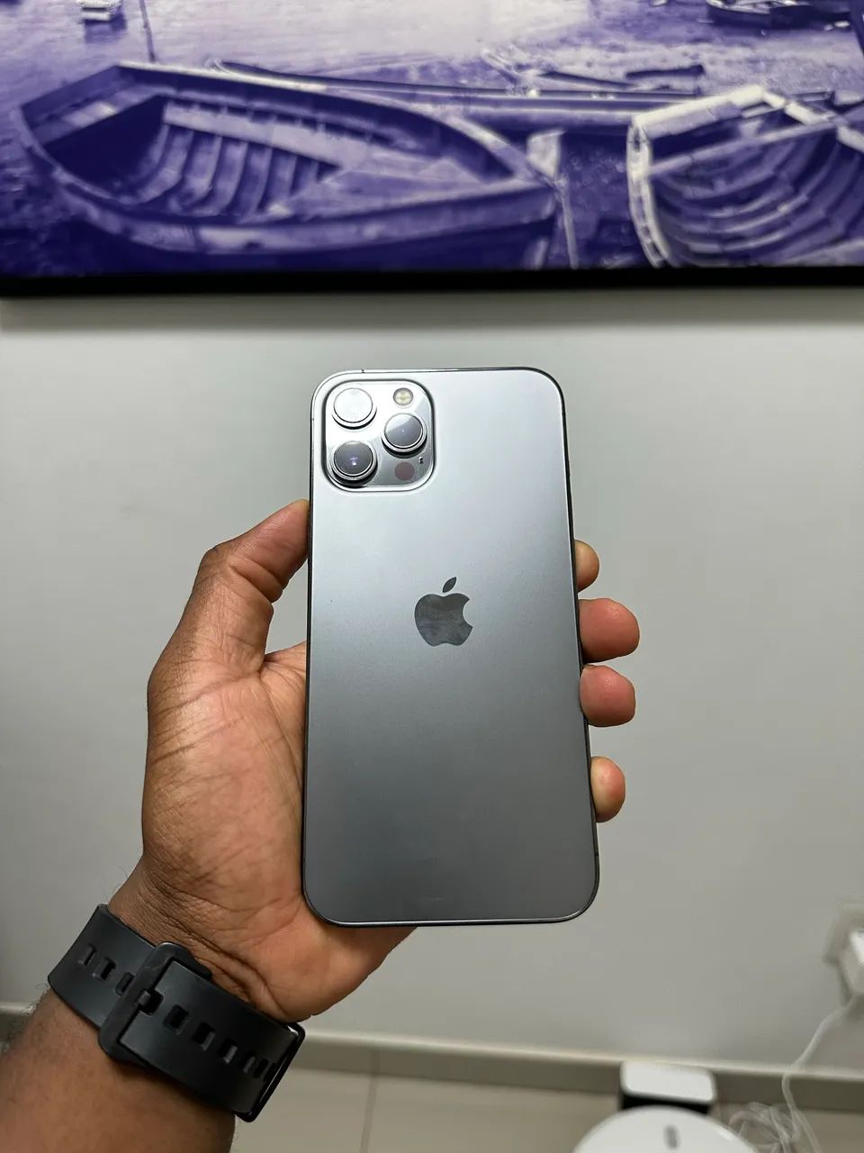Apple iPhone 12 Pro Max 128Gb Grafite - Celulares e Smartphones