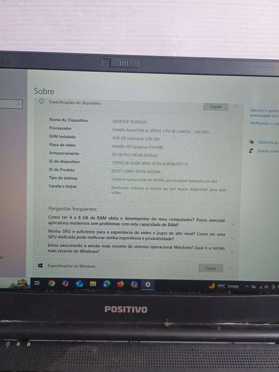 Carcaça de notebook positivo - Foto 4