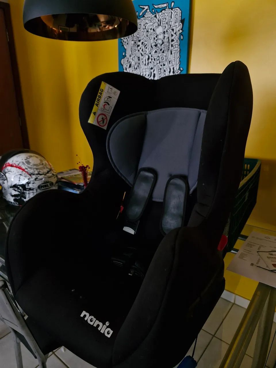Cadeirinha/bebê conforto para automóvel - Nania 0kg a 24kg - Foto 3