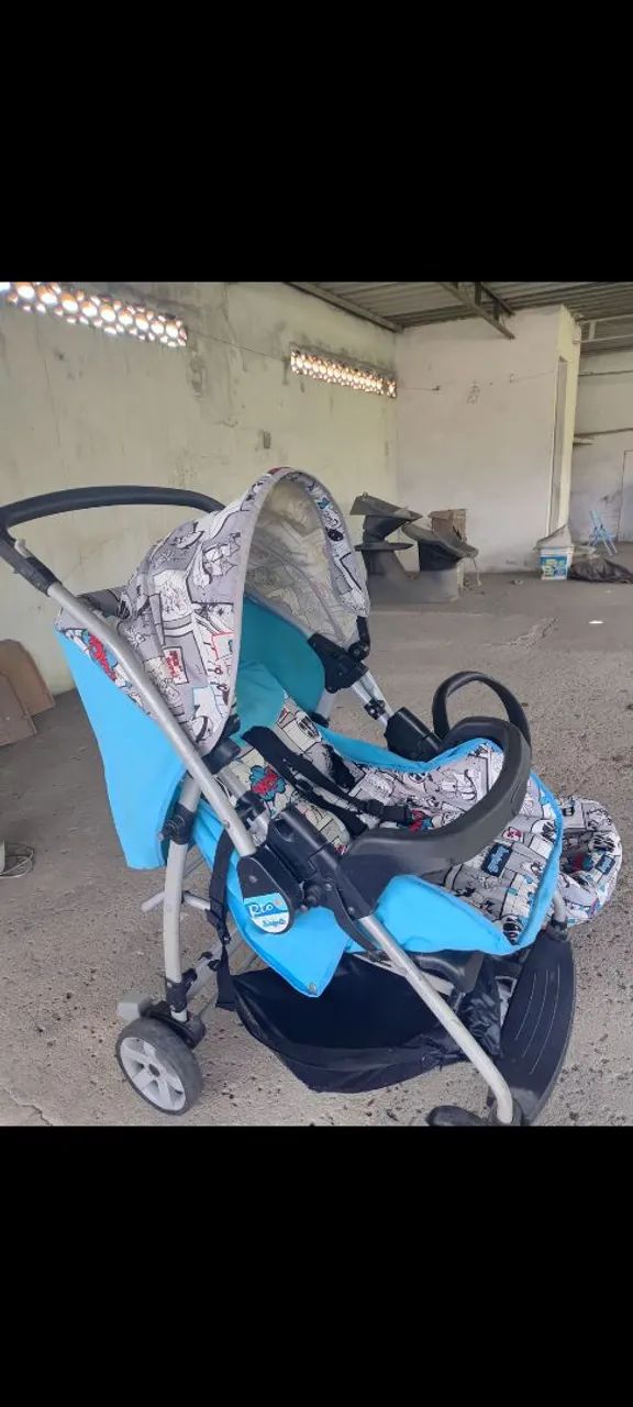 Carrinho e bebe conforto Burigotto  - Foto 2
