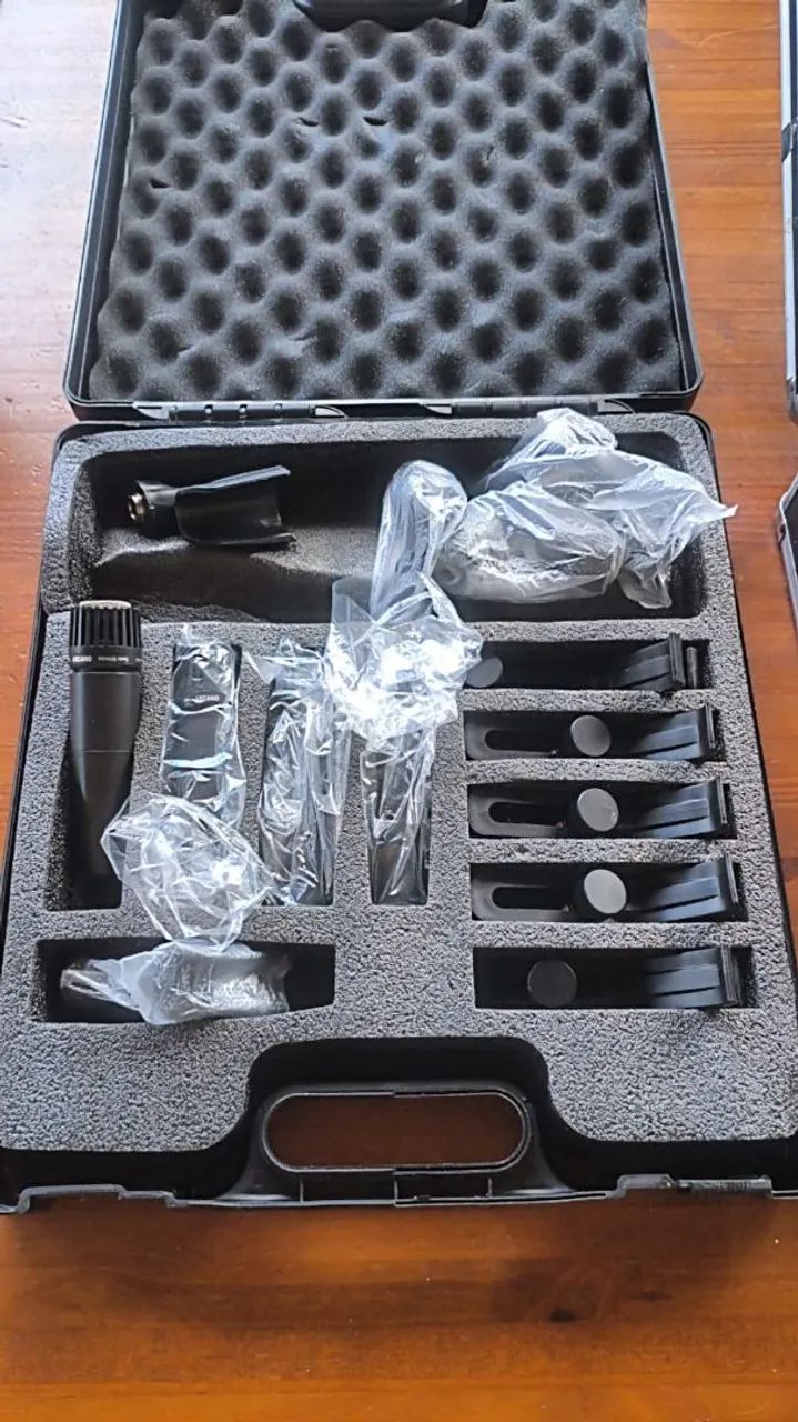 Kit microfone arcano bateria