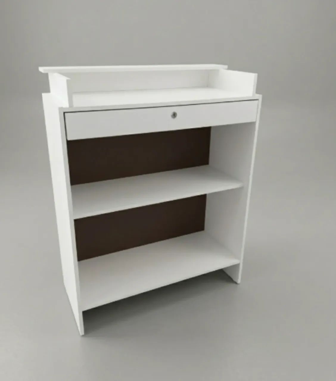 3 Balcões com vitrine + 1 Balcão caixa [NOVOS] - Foto 2