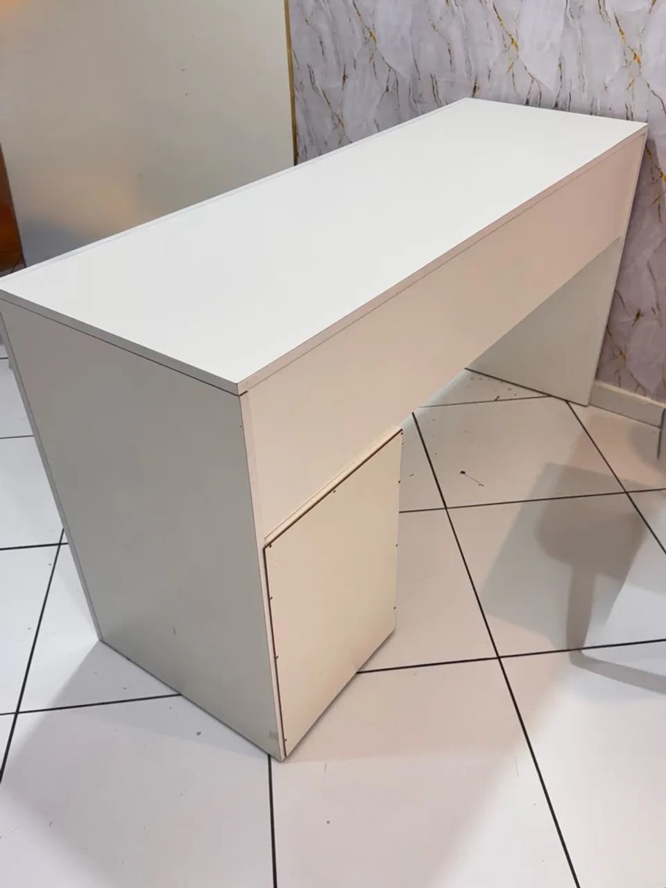 Mesa escrivaninha com 2 gavetas - Foto 5